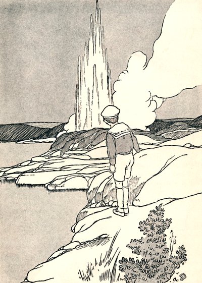 A Geyser, 1912 by Charles Robinson