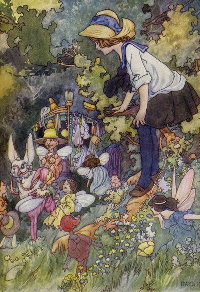 A Peep into the Land of Fairy Tales by Charles Robinson