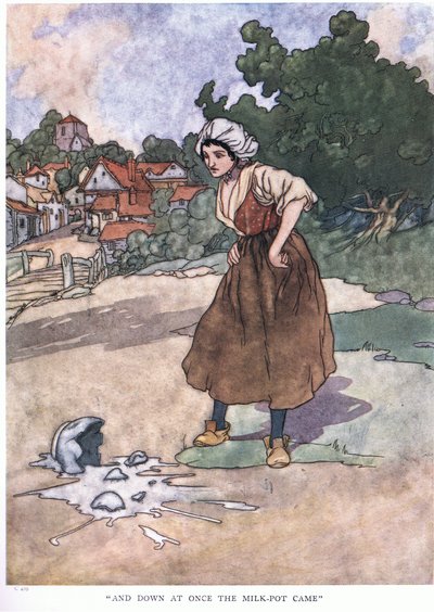 And Down at Once the Milk-Pot Came by Charles Robinson