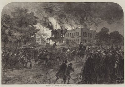 Burning of Shepheard