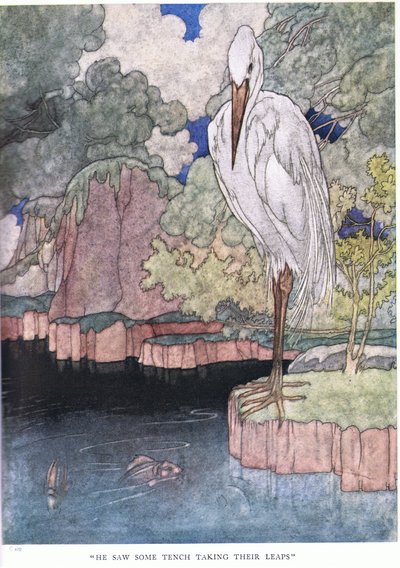 He saw some Tench taking their leaps by Charles Robinson