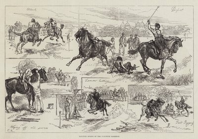 Mounted Sports of the Woolwich Garrison by Sir John Charles Robinson