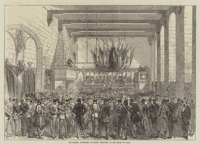 The English Volunteers at Ghent, Reception at the Hotel de Ville by Sir John Charles Robinson