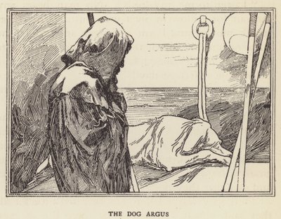 The dog Argus by Sir John Charles Robinson