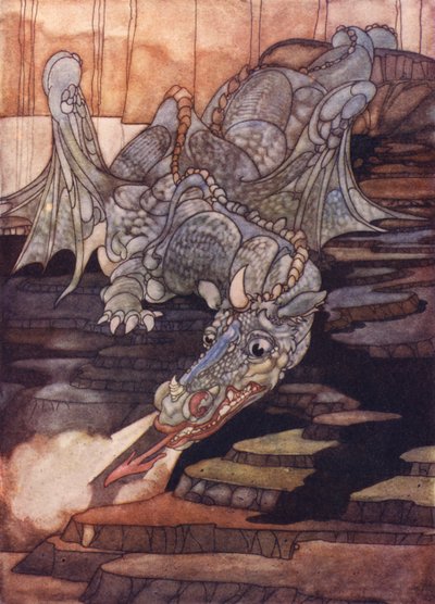 The Dragon Killed by Saint George by Charles Robinson