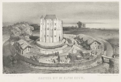Castle from the Eleventh Century by Charles Rochussen