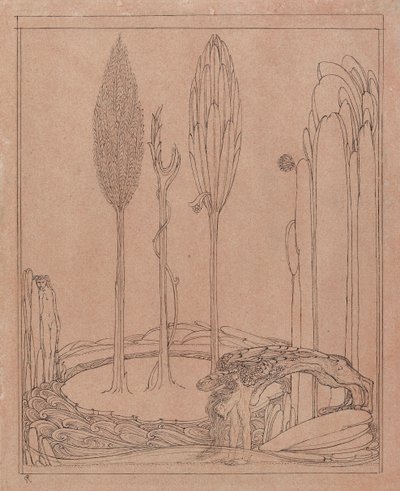 Crouching by the Marge by Charles S Ricketts