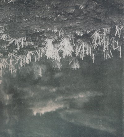 Ice Crystals on the Roof of a Cave at the Head of the Alph River by Charles S Wright
