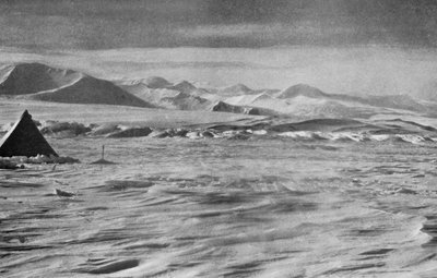 Pressure on the Beardmore Below the Cloudmaker Mountain by Charles S Wright