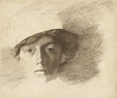 Self-Portrait by Charles Samuel Keene