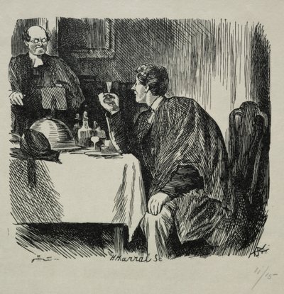 Tomkins Degree Supper and How it Ended by Charles Samuel Keene