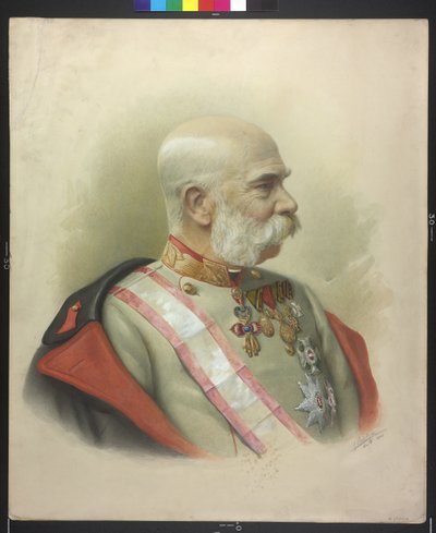 Emperor Franz Joseph I of Austria in Later Years by Charles Scolik