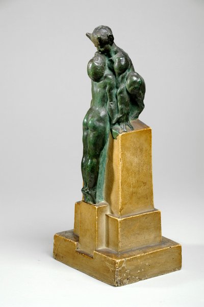Maquette for a Garden Fountain Group of Nymphs and Satyrs by Charles Sergeant Jagger