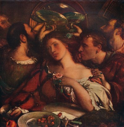 Tibullus in the House of Delia by Charles Shannon
