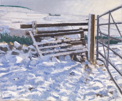 Winter Gate, 2017 by Charles Simpson