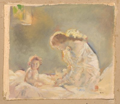 Child Worship, c.1926 by Charles Sims