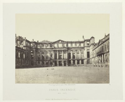 Paris Fire, from the series "Paris Incendié" by Charles Soulier
