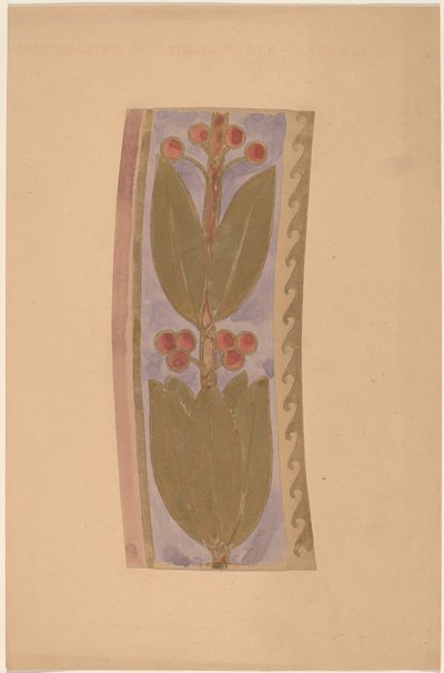 Study for a Border Design by Charles Sprague Pearce