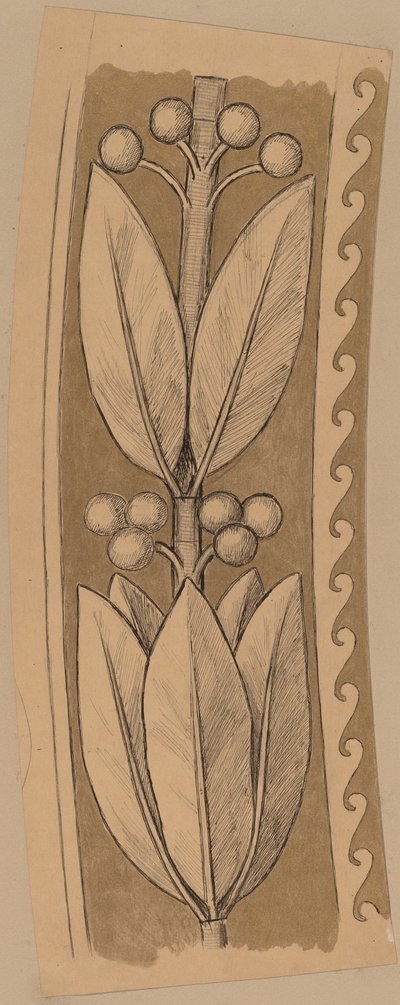 Study for a Border Design by Charles Sprague Pearce