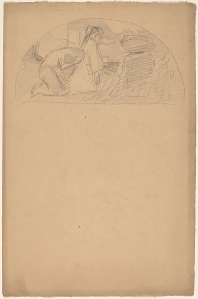 Study for a Lunette by Charles Sprague Pearce