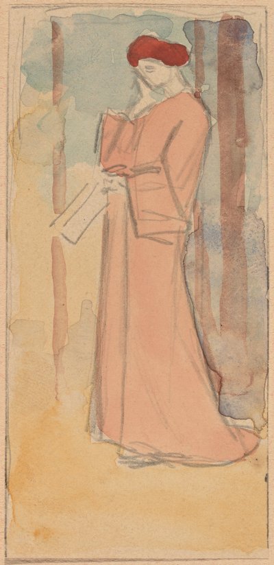 Study for a Panel by Charles Sprague Pearce