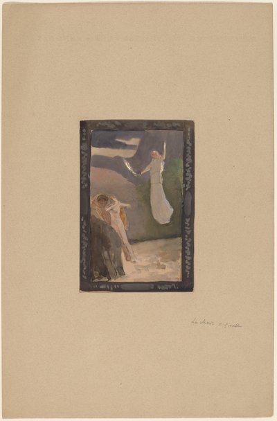 Study for a Panel by Charles Sprague Pearce