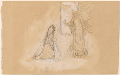 Study of a Figure from Behind by Charles Sprague Pearce