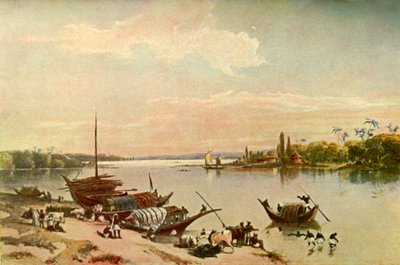 Barrackpur - On the Ganges Near Calcutta by Charles Stewart Hardinge