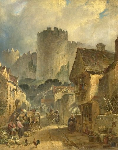 Conway Castle, North Wales by Charles Tattershall I Dodd
