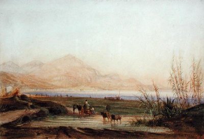 The Baie des Anges, Nice by Charles Theodore  Frere