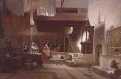The Hammam by Charles Theodore  Frere