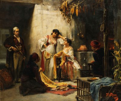 Jerusalem - Side of Jaffa Gate by Charles Theodore Frere