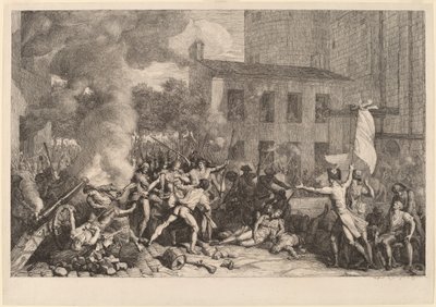 Storming of the Bastille, July 14, 1789 by Charles Thevenin