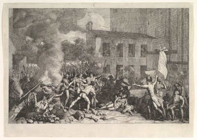 The Storming of the Bastille on 14 July 1789 by Charles Thevenin