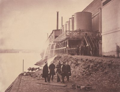 Water Tanks Outside of Annex, Paris Exposition Universelle by Charles Thurston Thompson