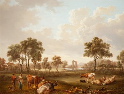 Landscape with Figures by Charles Towne