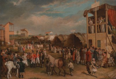 An Extensive View of the Oxford Races by Charles Turner