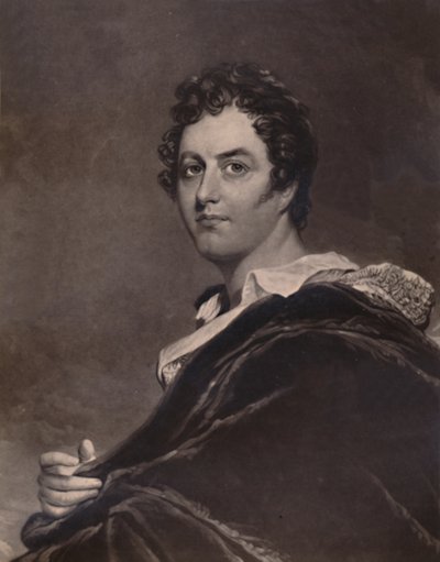 George Noel Gordon Byron, Lord Byron, English poet, 1894 by Charles Turner