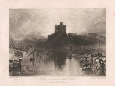 Norham Castle, on the River Tweed by Charles Turner