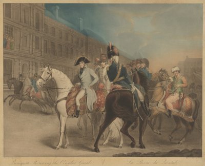 Bonaparte Reviewing the Consular Guard by Charles Turner after John James Masquerier