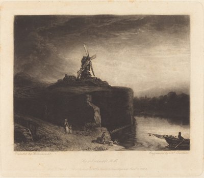 The Mill by Charles Turner after Rembrandt van Rijn