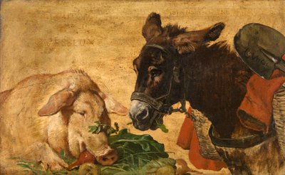 Greedy and Lazy, Moderate and Industrious by Charles Verlat