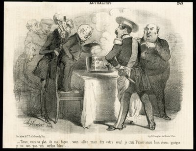 Reminder of the Law of 31 May 1850 - Elections, President of the Republic, Law, Voting Rights - Thiers Adolphe, Napoleon III, Dupin Andre-Marie by Charles Vernier