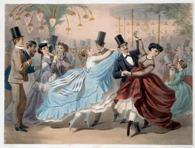 Le Bal Mabille by Charles Vernier