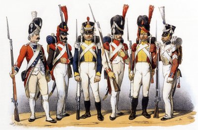 Uniforms of French Army: Foreign Troops in French Service by Charles Vernier