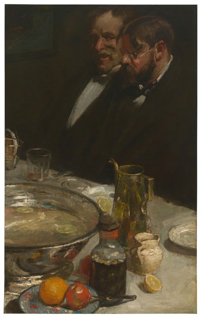 The Story The Diners, Pleasures of the Table by Charles Webster Hawthorne