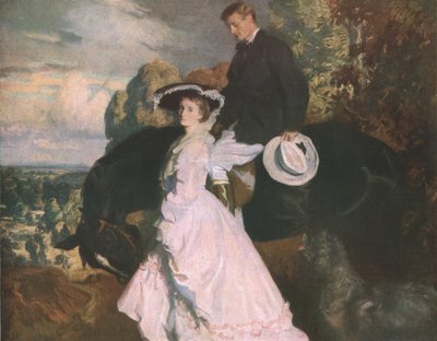 The Return from the Ride by Charles Wellington Furse