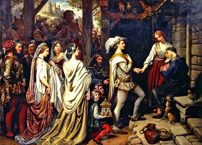 The Marriage of Giselda by Charles West Cope