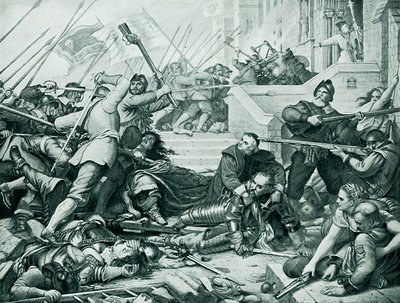 The Defence of Basing House by Charles West Cope
