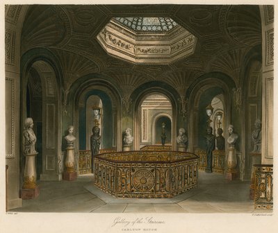 Gallery of the Staircase, Carlton House, London by Charles Wild